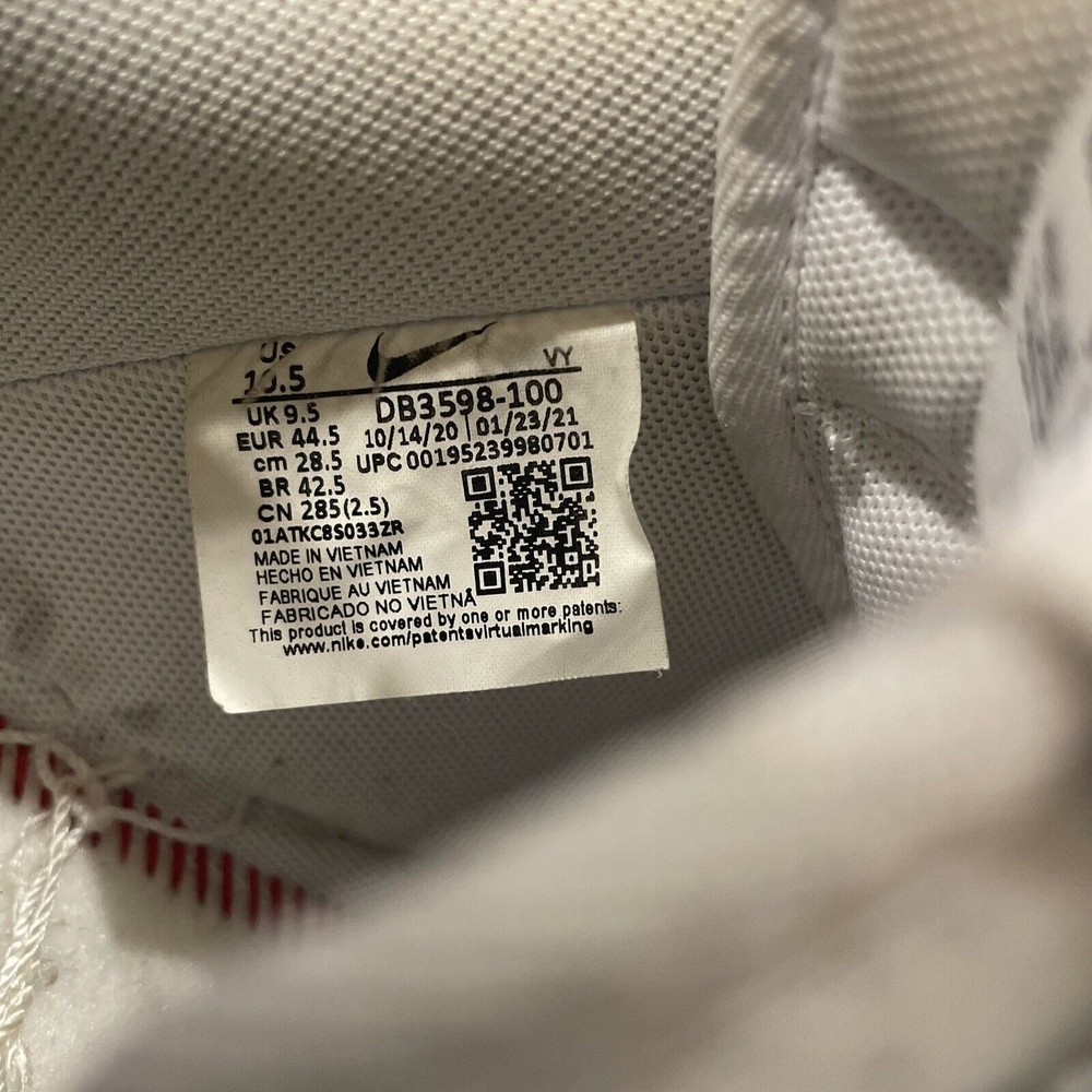 Mayumi Yamase x Nike Air Force 1 Flyleather Earth Day 2021 DB3598-100 Size 10.5 - Picture 7 of 9